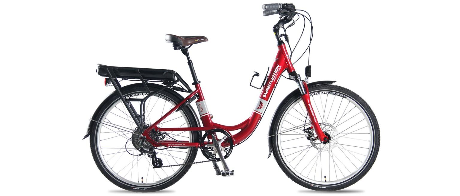 Image showcasing Electric Step Thru Bikes | Electric Bike Superstore